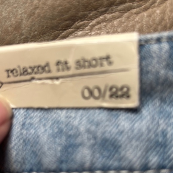 Light Blue Embellished Jean Shorts - Picture 5 of 5